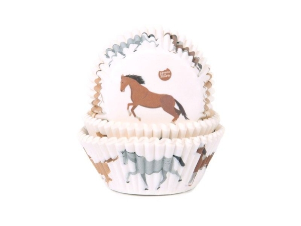 Cupcake Baking Cases - Horses